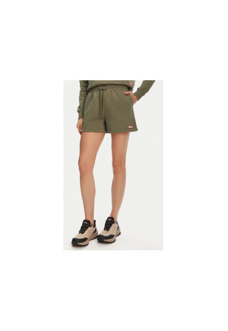 Oferte la Pantaloni scurti sport dama  HARW0058251 - Bumbac/Poliester - Kaki - Kaki