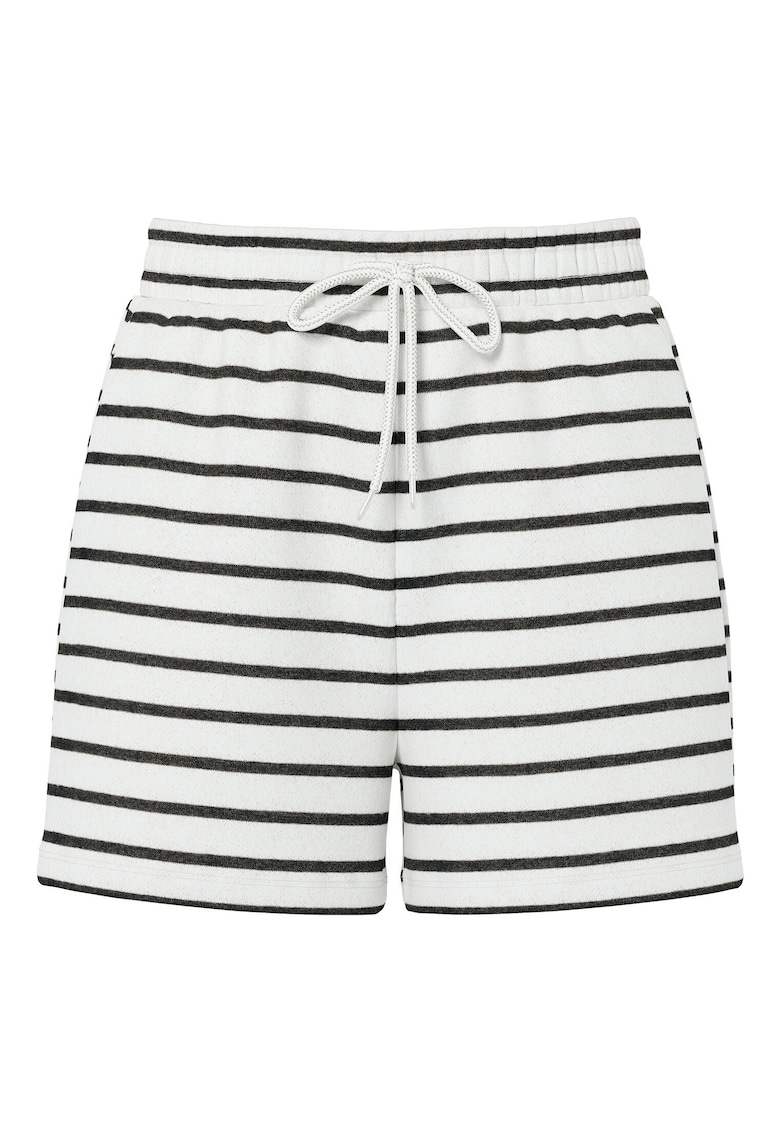 Oferte la Pantaloni scurti sport dama  17146889 - Bumbac/Poliester reciclat - Alb - Alb