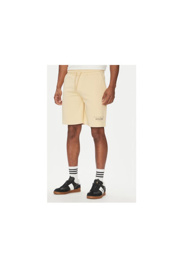 Oferte la Pantaloni scurti sport barbati  UMP25007BE - Bumbac/Poliester - Bej - Bej