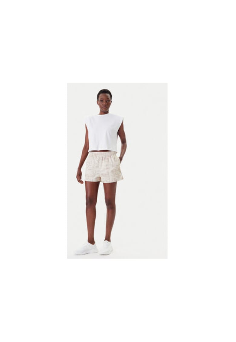 Oferte la Pantaloni scurti sport dama  PD00005437 - Poliester - Bej - Bej
