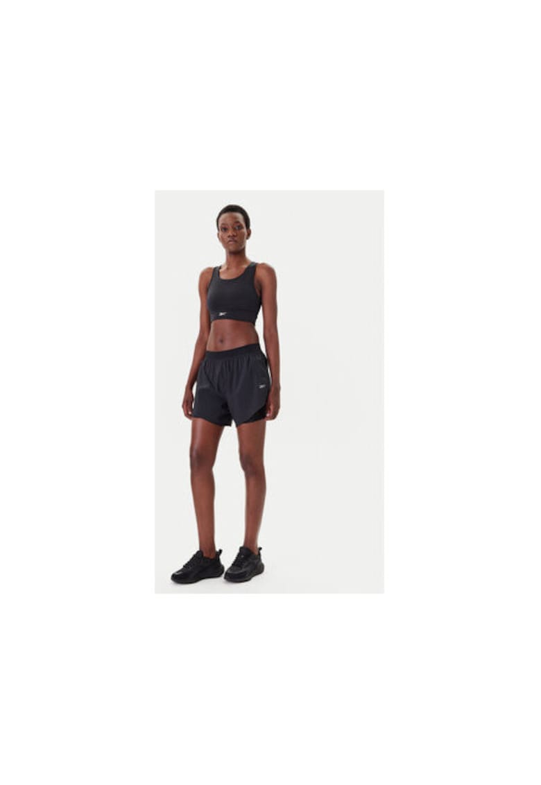 Oferte la Pantaloni scurti sport dama  112518 - Poliester reciclat - Negru - Negru