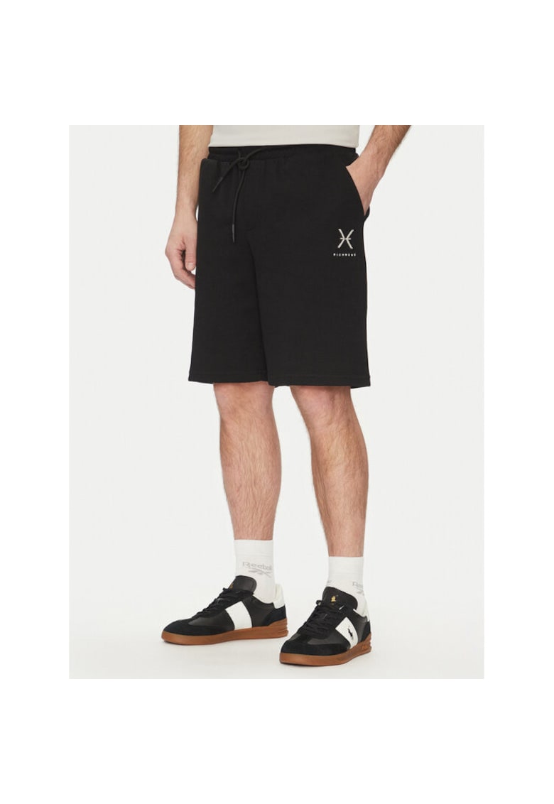 Oferte la Pantaloni scurti sport barbati  UMP25276BE - Bumbac - Negru - Negru