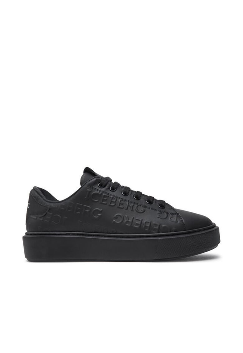 Oferte la Pantofi sport dama  304450952 - Piele naturala - Negru - Negru