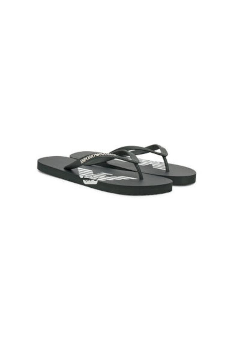 Oferte la Papuci flip-flop barbati  XVQS08 XN746 - Sintetic - Verde - Verde