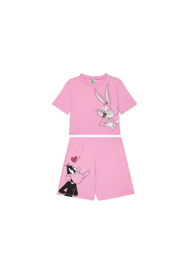 Oferte la Pijama fete  30960P08S - Bumbac - Roz - Roz