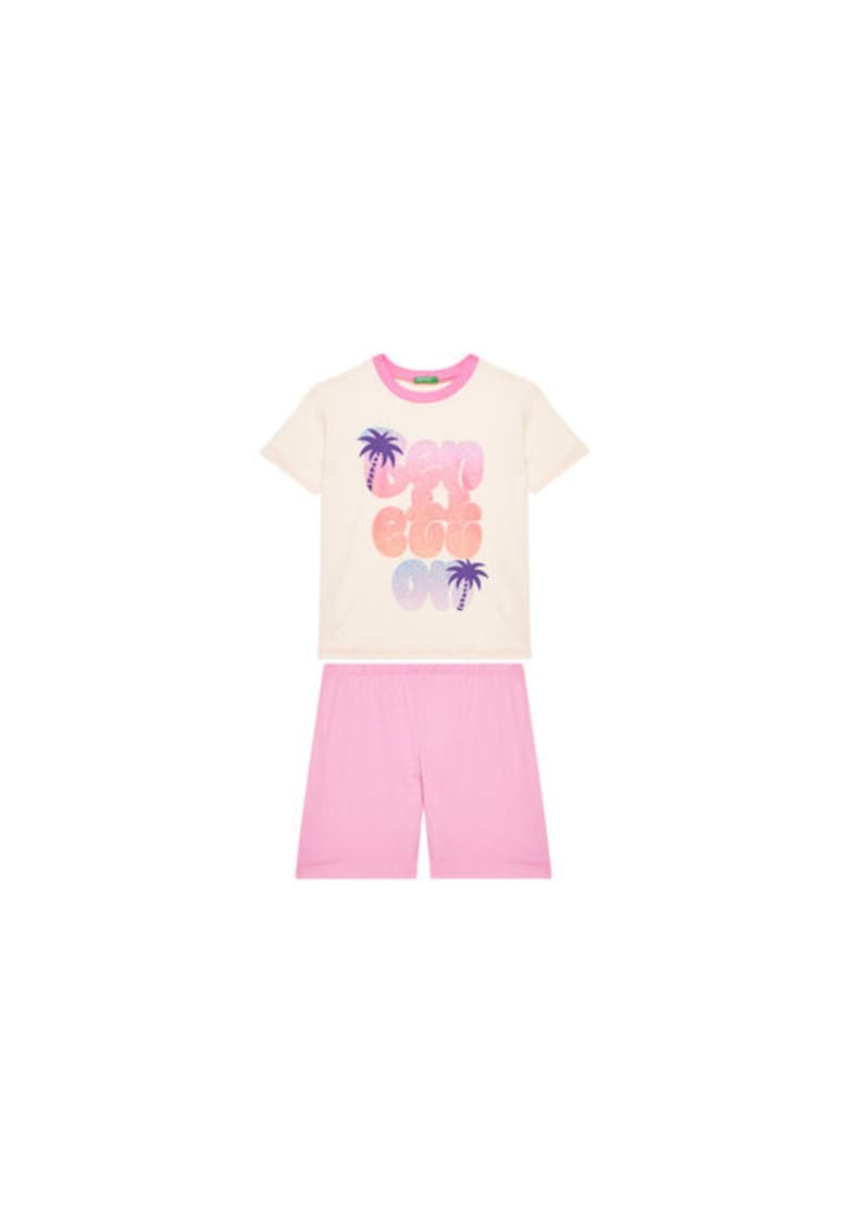 Oferte la Pijama fete  30960P08O - Bumbac - Roz - Roz