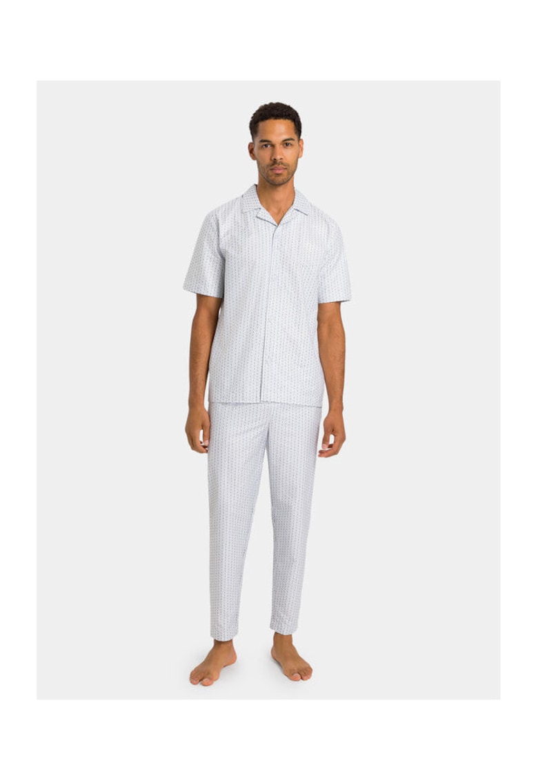 Oferte la Pijama barbati -  303703417 - Bumbac - Alb - Alb