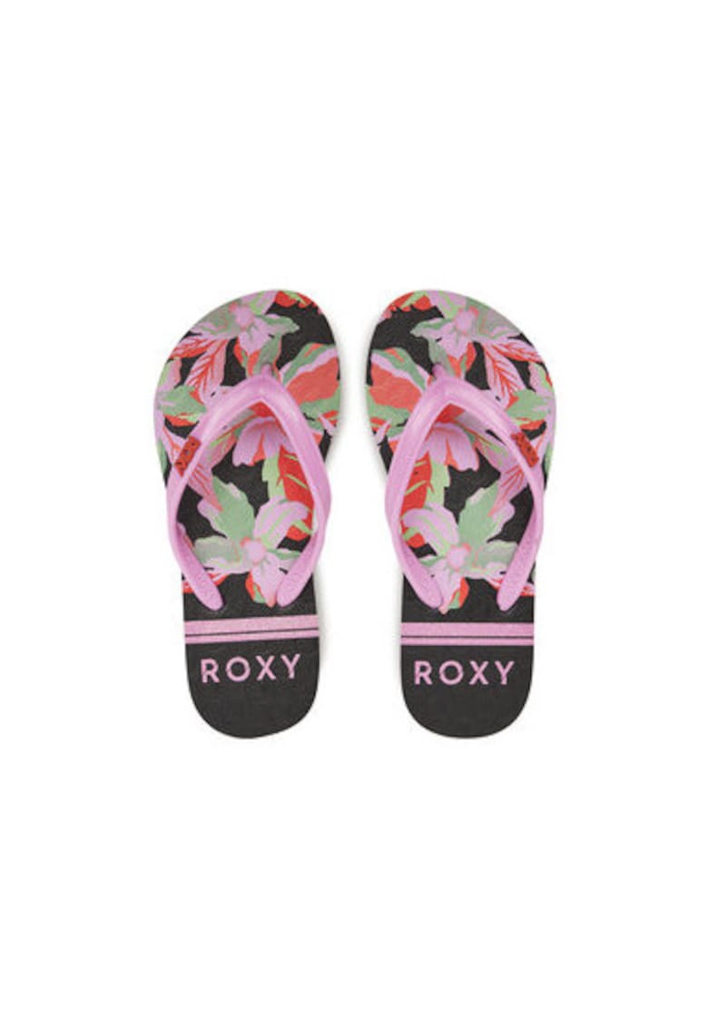 Oferte la Papuci flip-flop dama  ARGL100283 - Sintetic - Negru/Roz - Negru/Roz