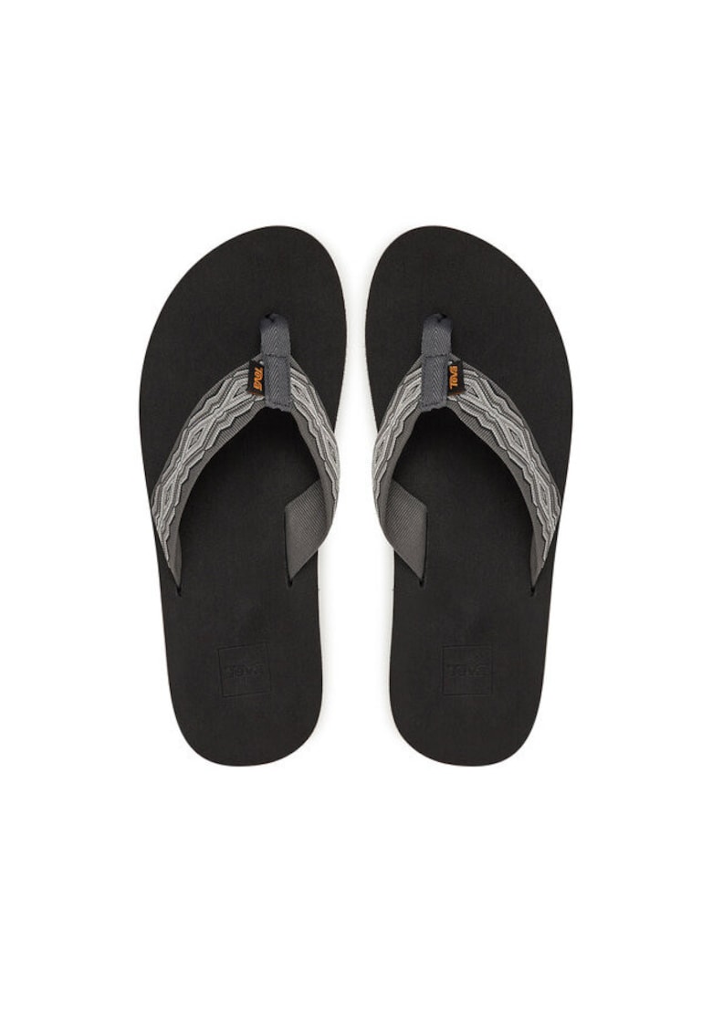 Oferte la Papuci flip-flop barbati  4168 - Textil - Gri - Gri
