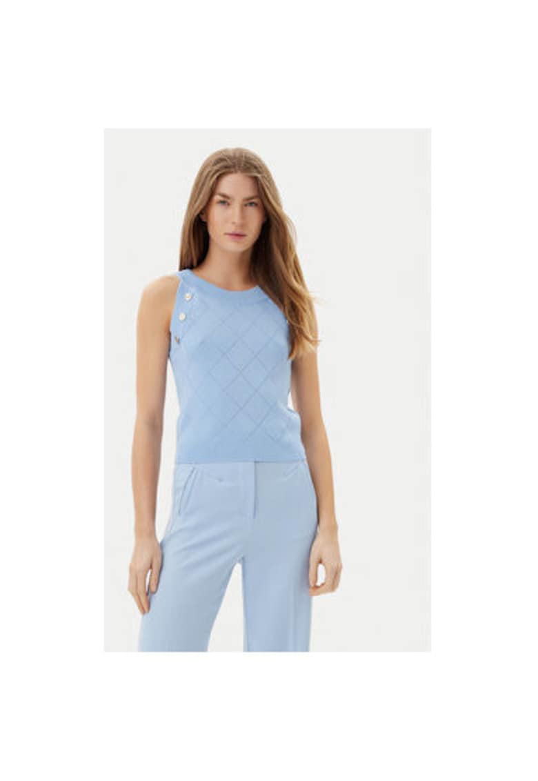 Oferte la Pulover dama  ACMA001879 - Viscoza/Nylon - Albastru - Albastru
