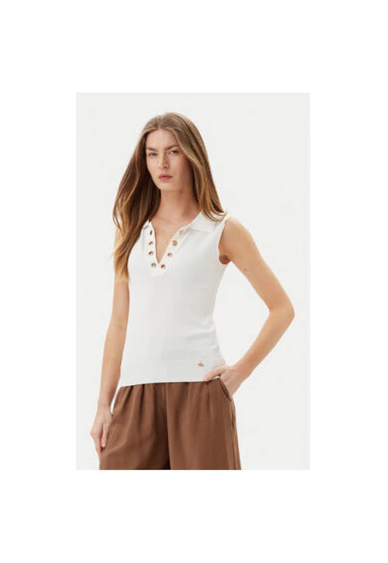 Oferte la Pulover dama  ACMA001885 - Viscoza/Nylon - Ecru - Ecru