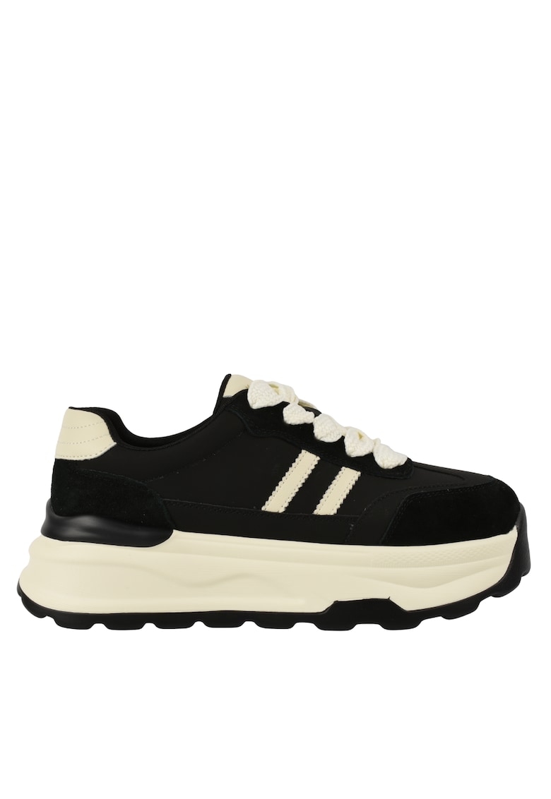 Oferte la Pantofi sport - dama -  Y6306 negru - piele naturala - Negru
