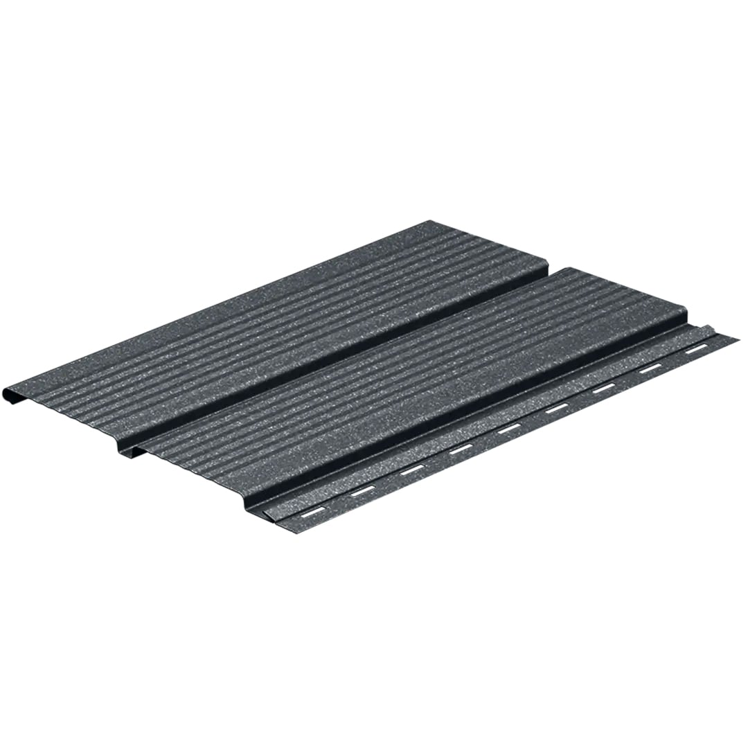 Oferte la Lambriu metalic micronervurat Caretta, gri RAL 7016, finisaj mat, grosime 4 mm, 3000 x 263 mm