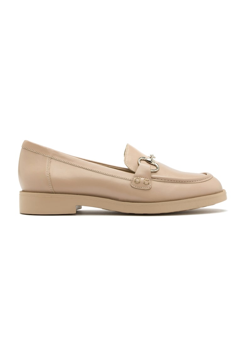 Oferte la Pantofi loafer de piele Rosalia - Bej deschis