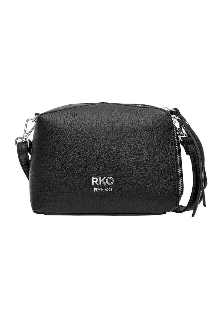 Oferte la Geanta crossbody de piele Torebka - Negru