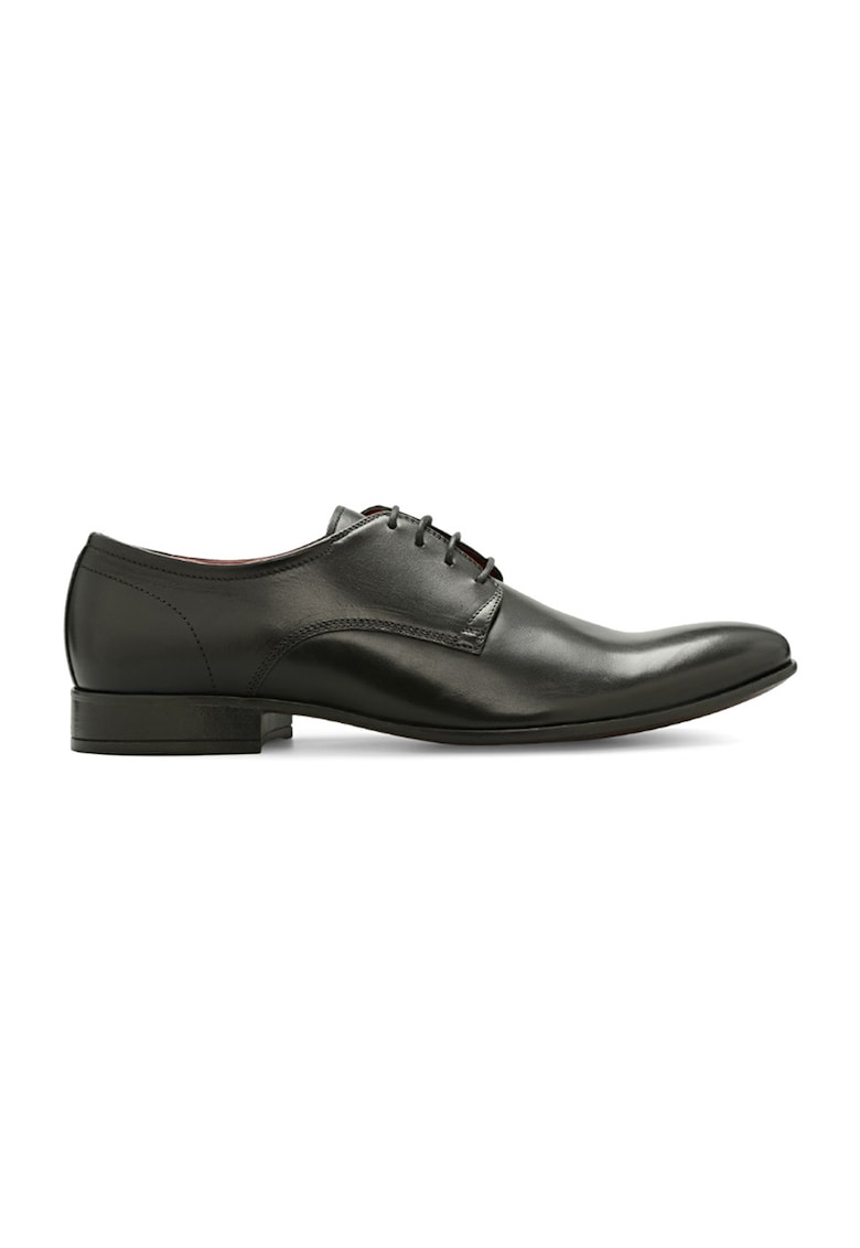 Oferte la Pantofi de piele Casto - Negru stins