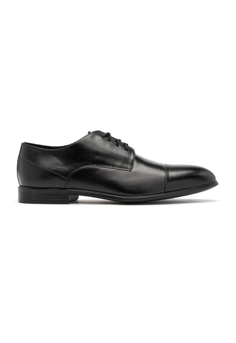 Oferte la Pantofi derby de piele Matthew - Negru