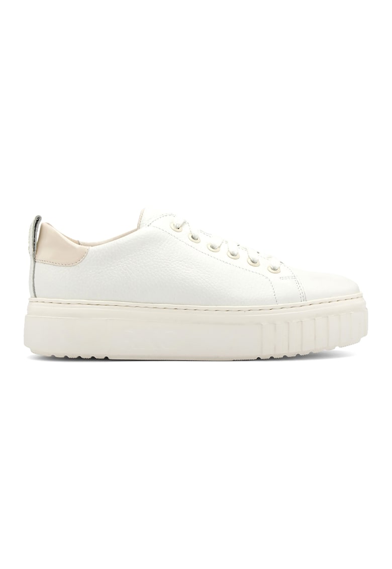Oferte la Pantofi sport de piele June - Alb fildes