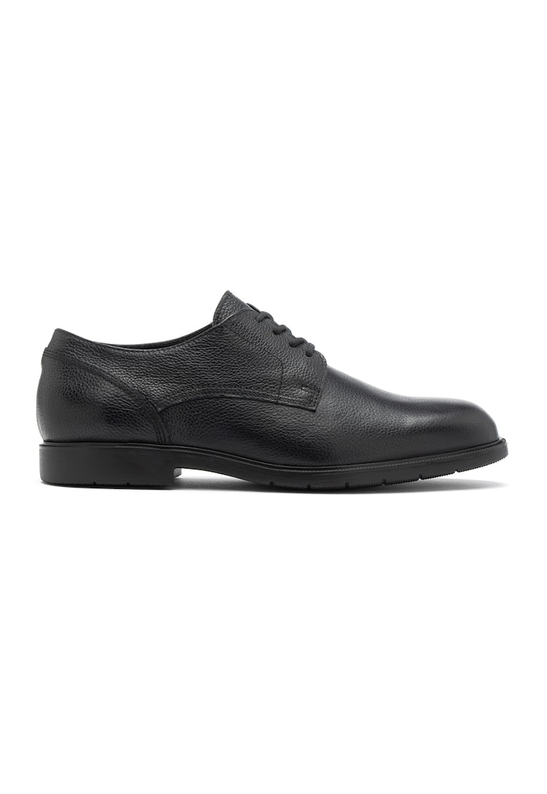 Oferte la Pantofi derby de piele Santiago - Negru