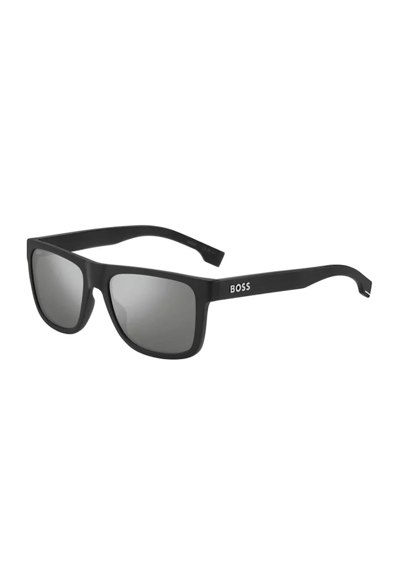 Oferte la Ochelari de soare dreptunghiulari - Negru stins