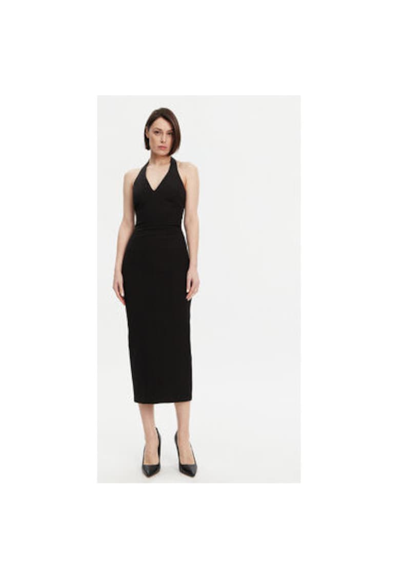 Oferte la Rochie dama  53-3403 - Poliester reciclat - Negru - Negru