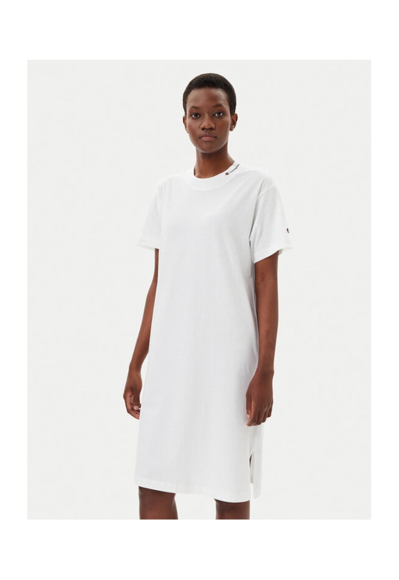 Oferte la Rochie dama  117782 - Bumbac - Alb - Alb