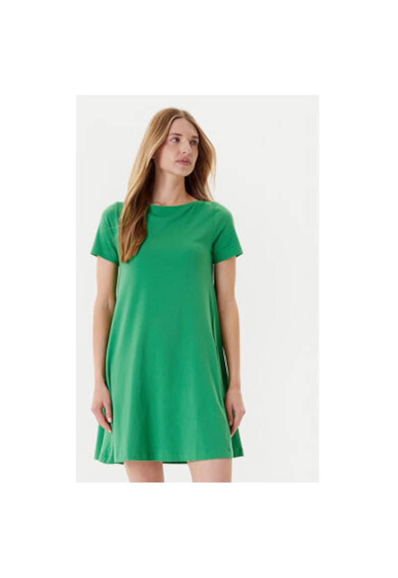 Oferte la Rochie dama  3Z1RDV01E - Bumbac - Verde - Verde