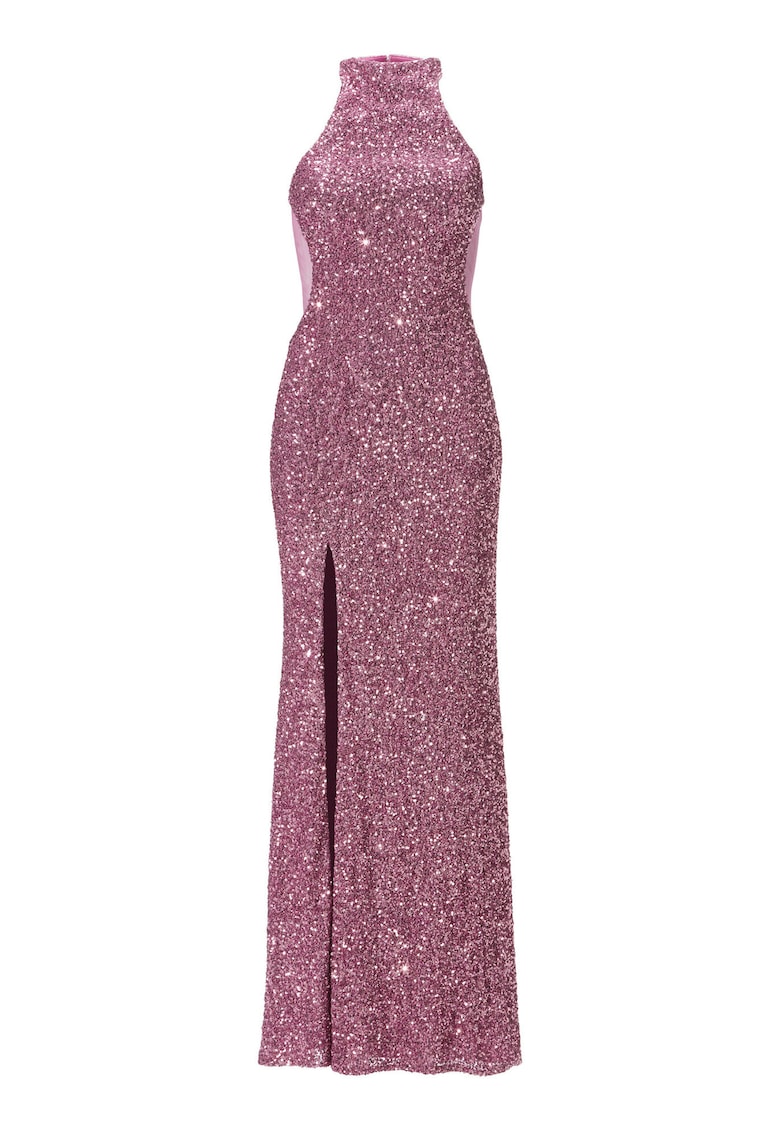 Oferte la Rochie dama  5AJ006HK - Poliester/Elastan - Roz - Roz