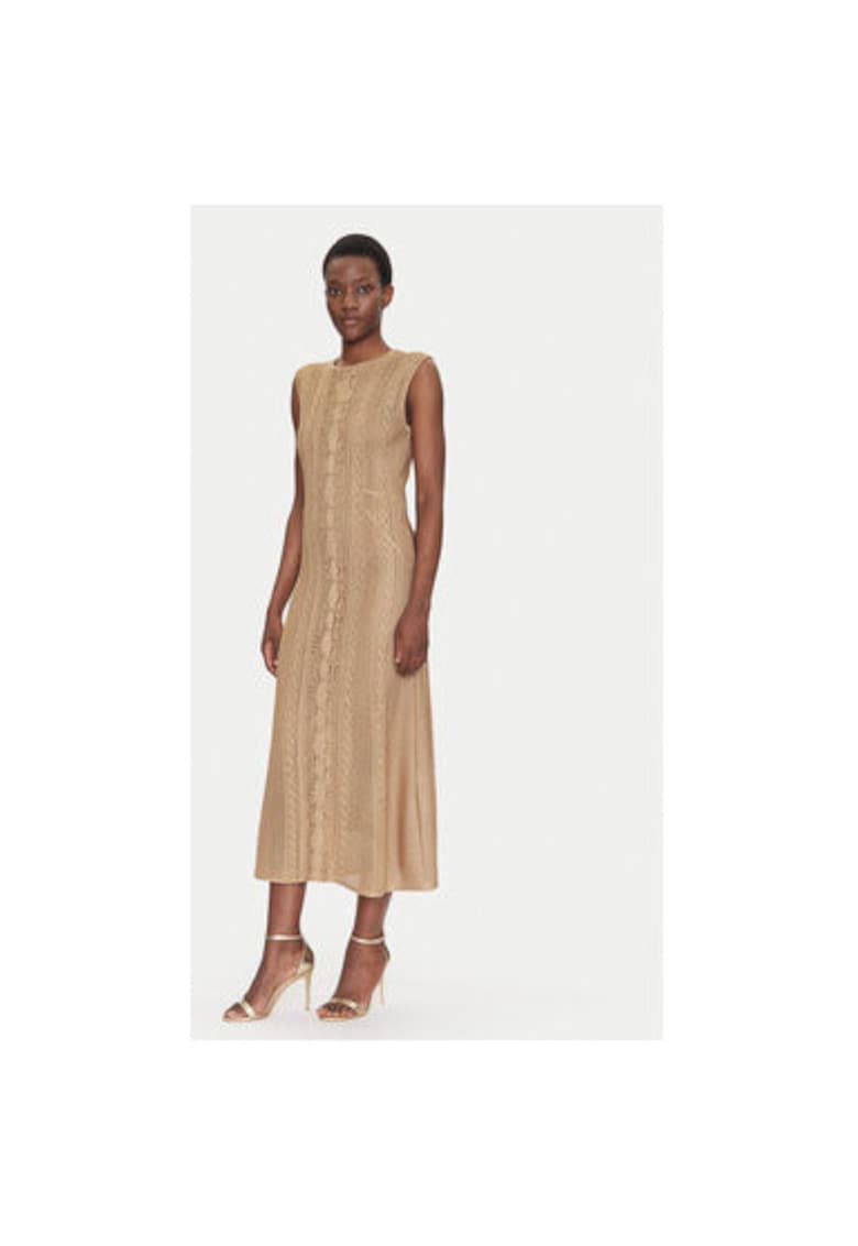 Oferte la Rochie dama  58675 CANAPE - Viscoza/Poliester - Bej - Bej