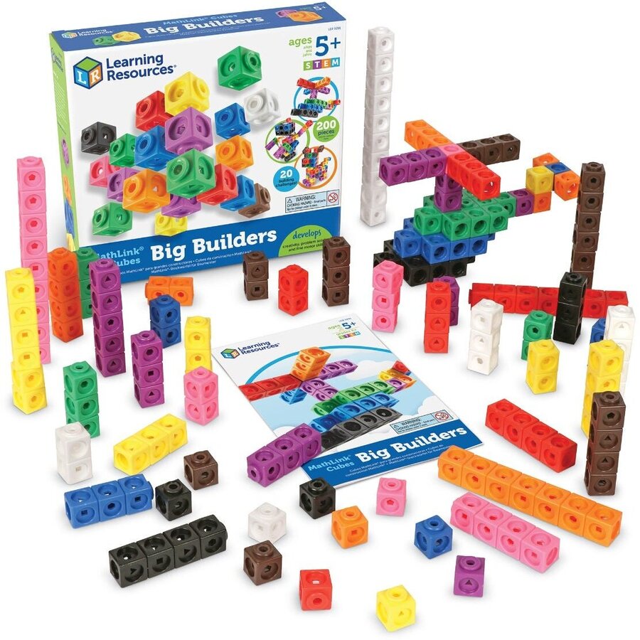 Oferte la Set Educativ de Constructie MathLink 200 Piese Varsta +5 Ani Multicolor