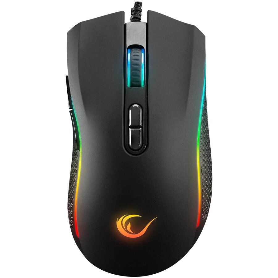 Oferte la Mouse SMX-R44V2 12800 DPI 1kHz HUANO Makro Negru