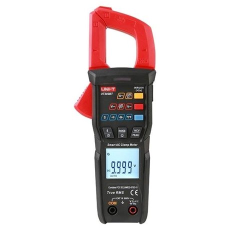 Oferte la Clampmetru (cleste ampermetric) digital UT202BT UNI-T CLAMPM-UT202BT-UNIT, Bluetooth, sonda temperatura