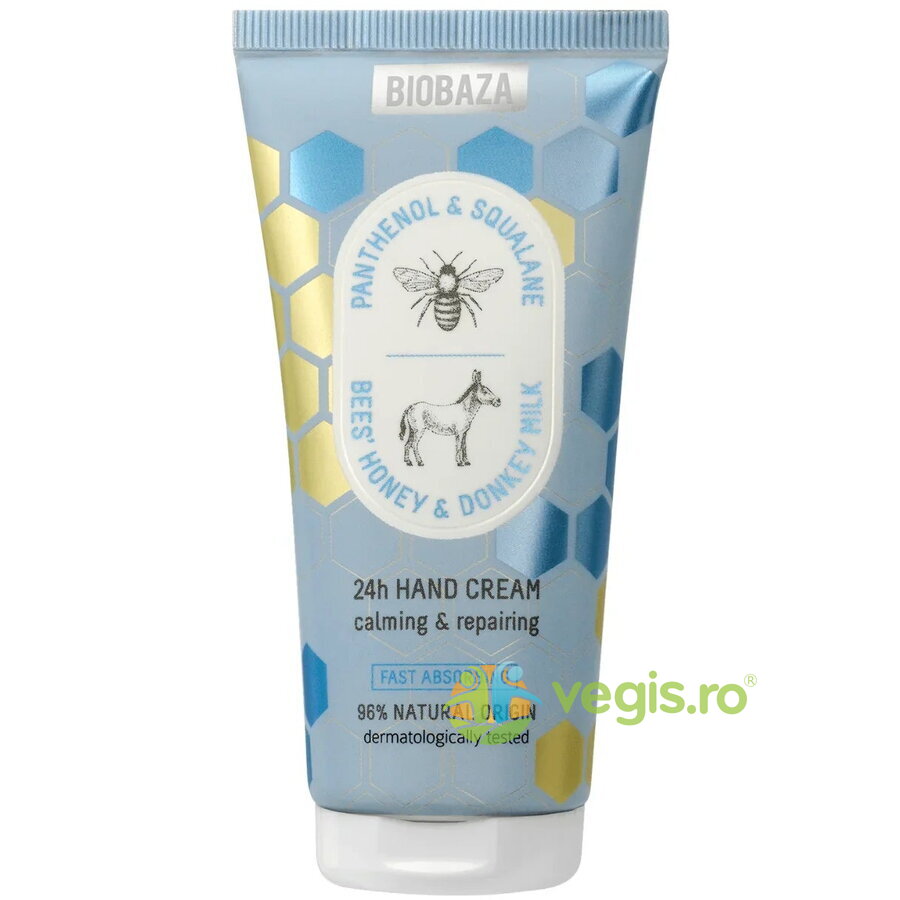 Oferte la Crema de Maini Calmanta si Reparatoare cu Lapte de Magarita 24h Bees & Donkey 50ml