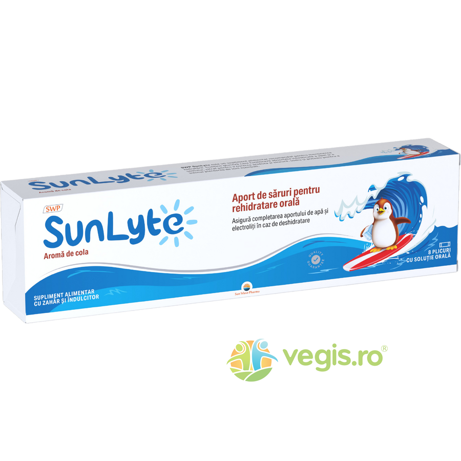 Oferte la Sunlyte Saruri pentru Rehidratare cu Aroma de Cola 8 plicuri