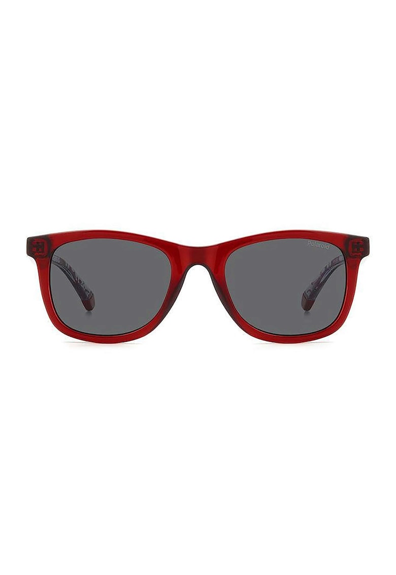 Oferte la Ochelari de soare wayfarer cu lentile uni - Rosu inchis