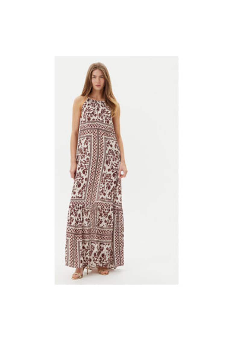 Oferte la Rochie de vara dama  511FD15025 - Viscoza - Maro - Maro