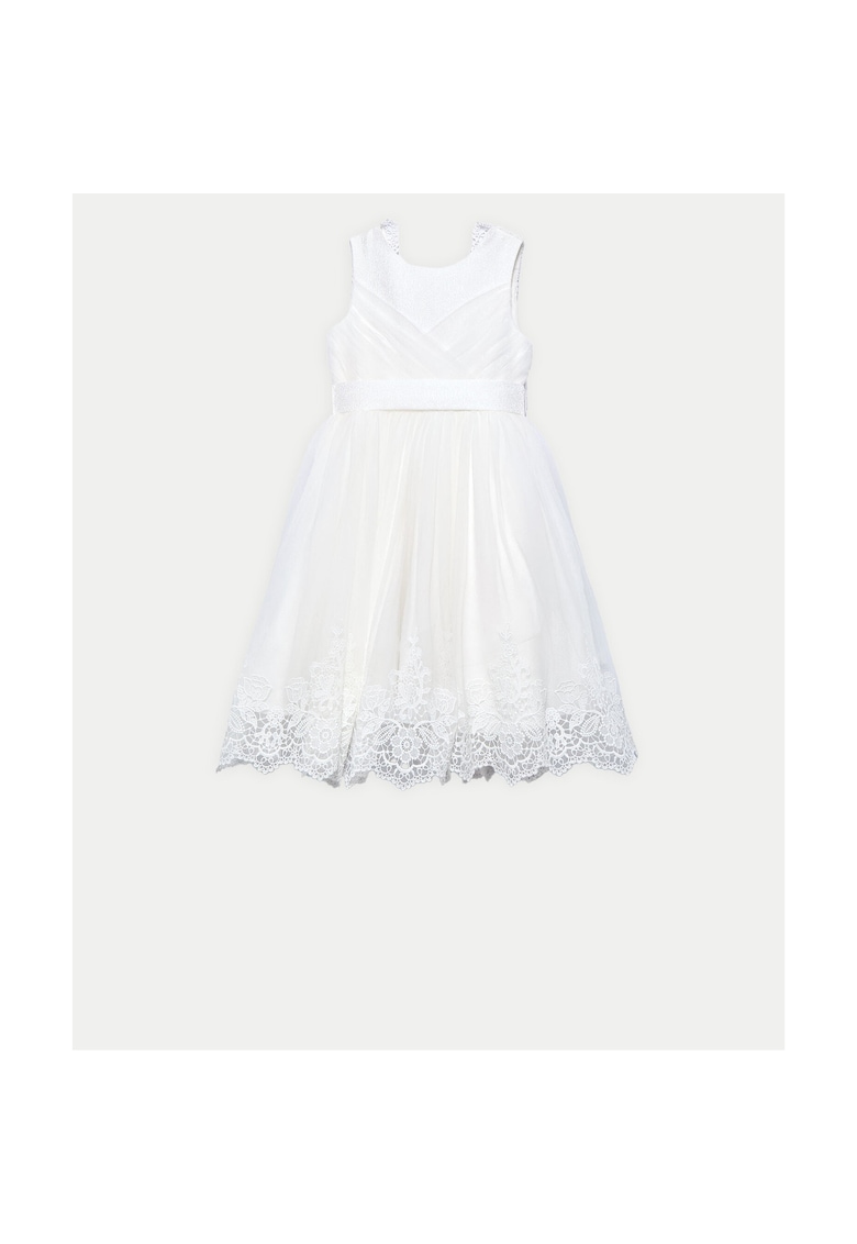 Oferte la Rochie fete Abel Lula - 5033 - Poliamida/Poliester - Alb - Alb