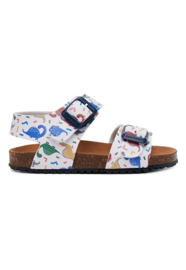 Oferte la Sandale baieti  305249432 - Piele ecologica - Alb - Alb
