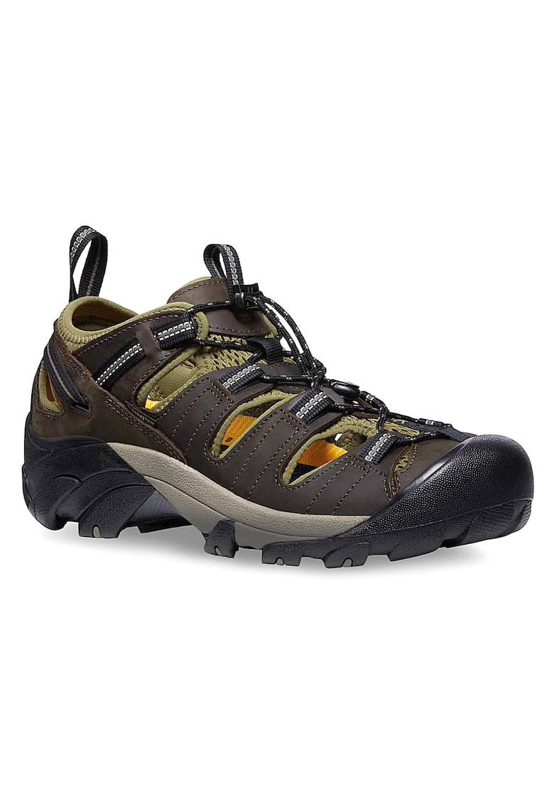 Oferte la Sandale barbati  1027139 - Piele naturala - Maro - Maro