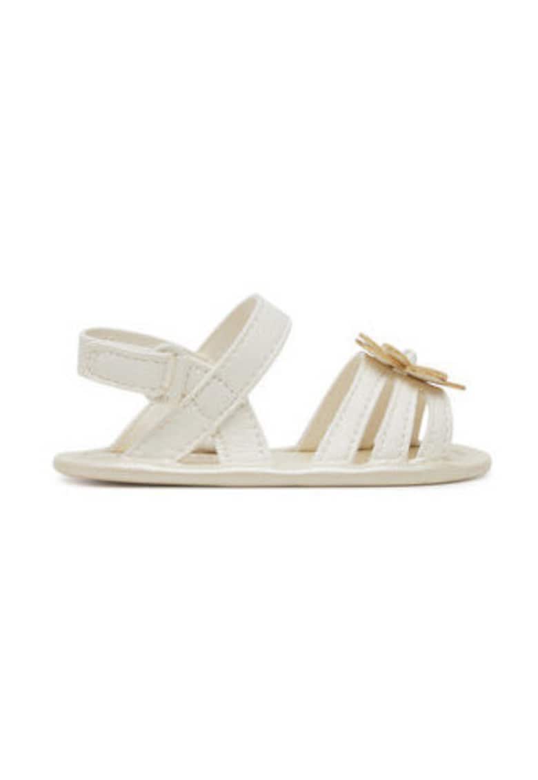 Oferte la Sandale fete - 9904 -  Piele ecologica - Ecru - Ecru