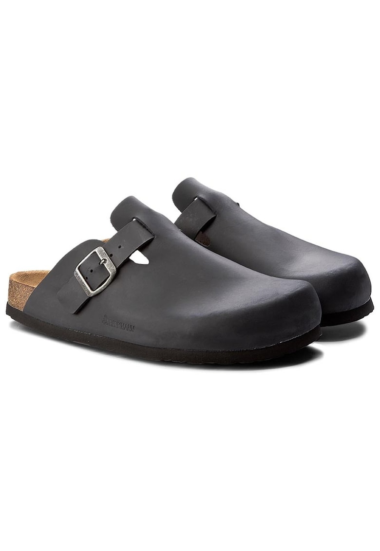 Oferte la Slapi barbati Dr Brinkmann - 600389 - Piele naturala - Bleumarin - Bleumarin