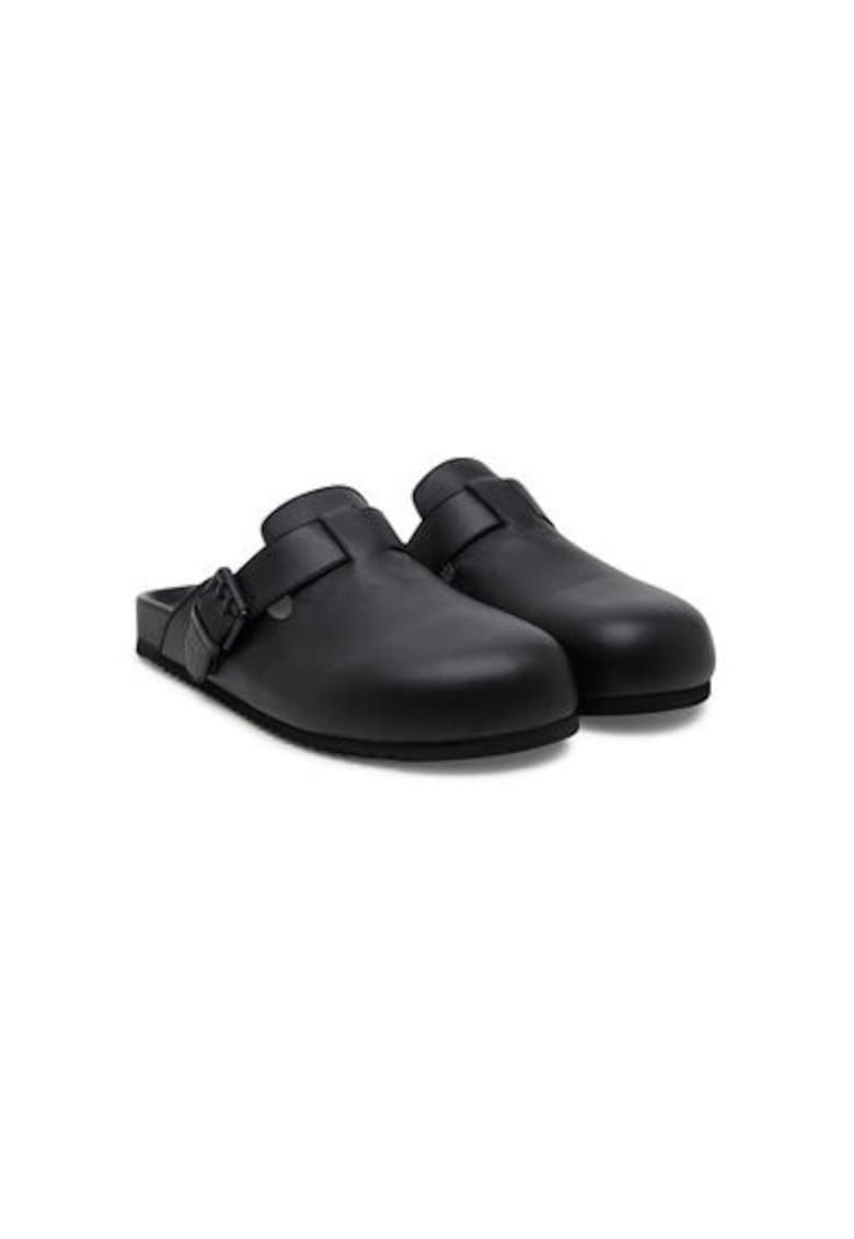 Oferte la Slapi barbati Vic Matie - 1G8858U E46C070101 - Piele naturala - Negru - Negru