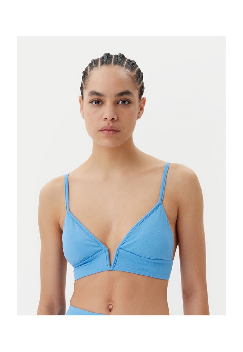 Oferte la Sutien de baie dama  PT3189SLG003 - Poliester reciclat - Albastru - Albastru
