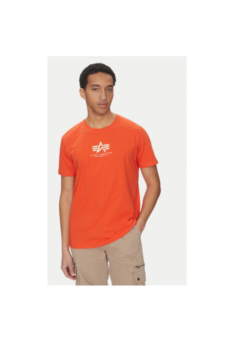 Oferte la Tricou barbati  118533 - Bumbac - Portocaliu - Portocaliu