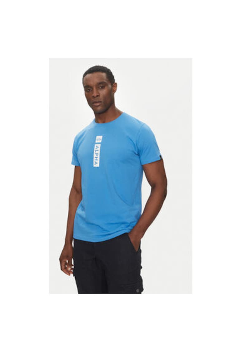 Oferte la Tricou barbati  146509 - Bumbac - Albastru - Albastru