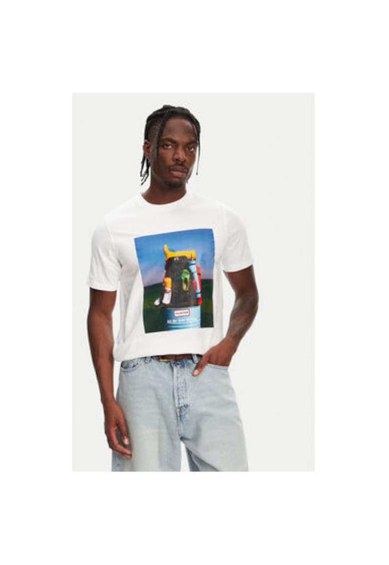 Oferte la Tricou barbati  HARM0036251 - Bumbac - Alb - Alb