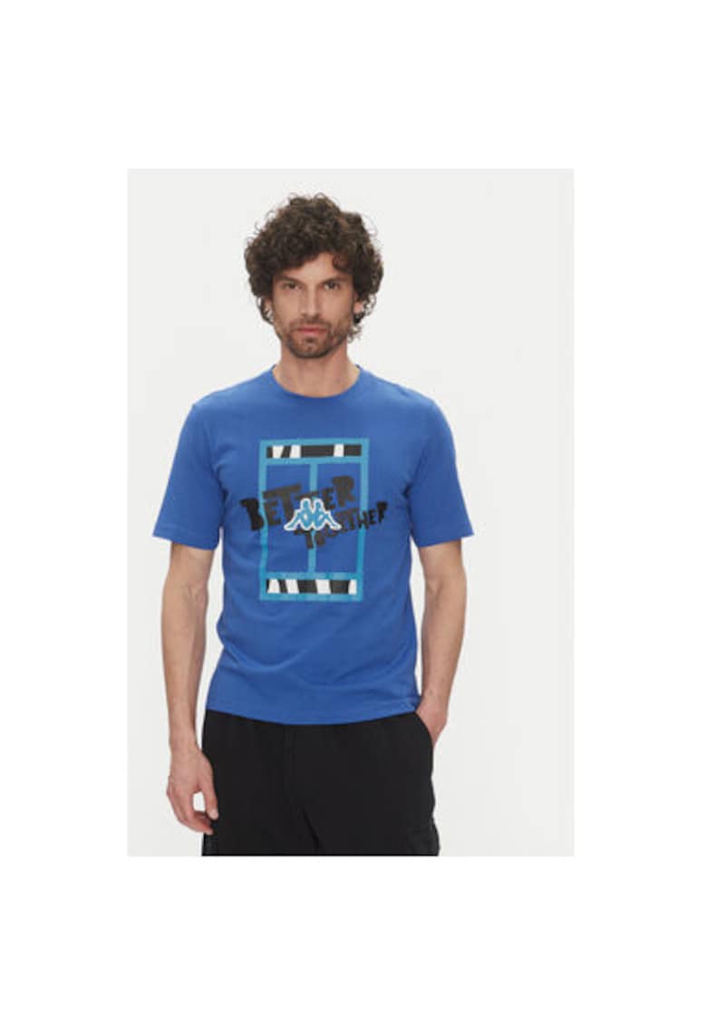 Oferte la Tricou barbati  351U8JW - Bumbac - Albastru - Albastru