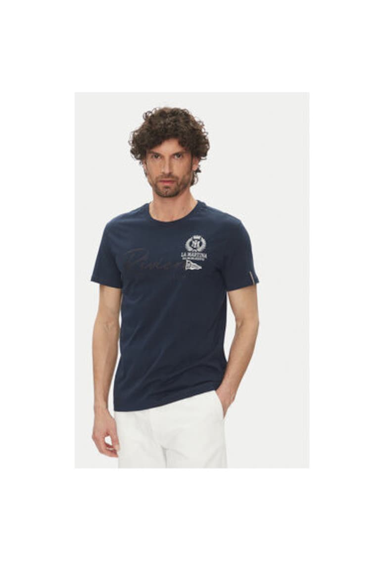 Oferte la Tricou barbati  MAR300 JS206 - Bumbac - Bleumarin - Bleumarin