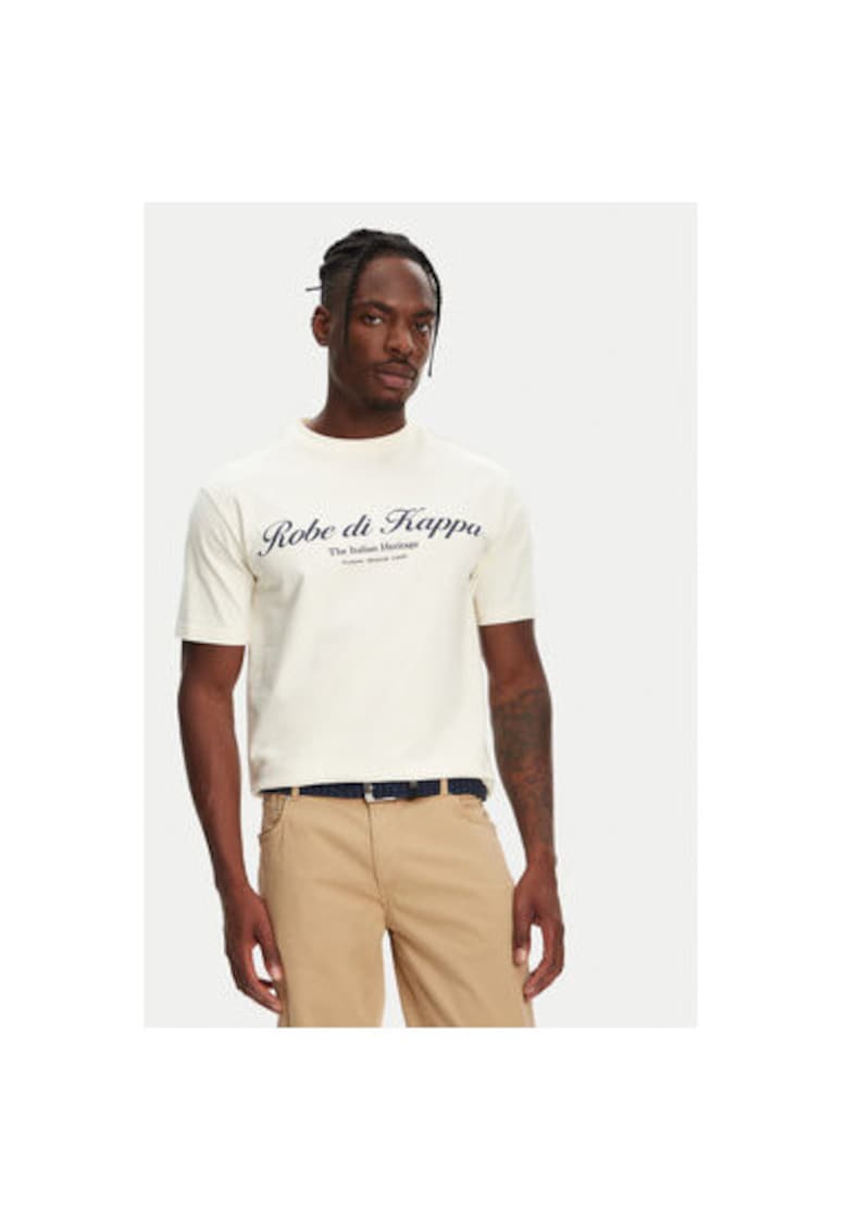 Oferte la Tricou barbati  61151CW - Bumbac - Ecru - Ecru