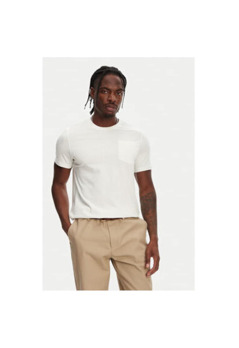 Oferte la Tricou barbati  64131EW - Bumbac - Ecru - Ecru